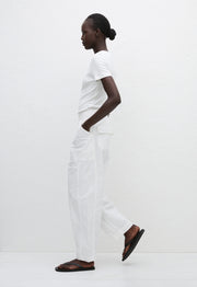 Relaxed Cargo Pant - Chalk - Matteau